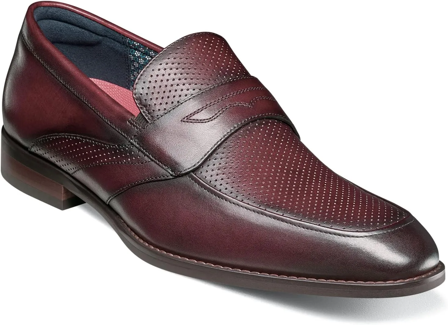 STACY ADAMS Men's Karnes Penny Slip on Loafer