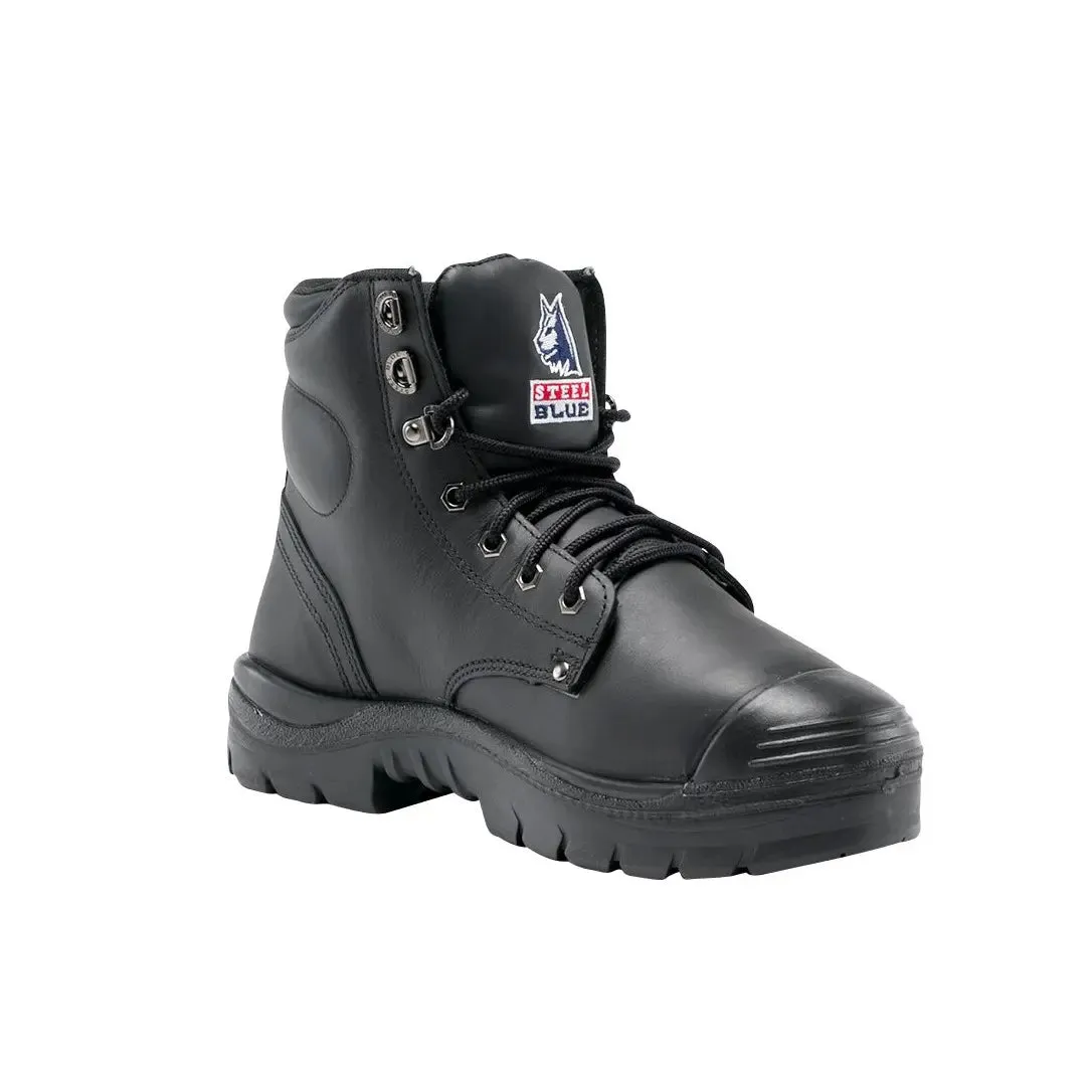 Steel Blue Argyle Nitrile Metguard Lace-up Safety Boot   Scuff - 342802