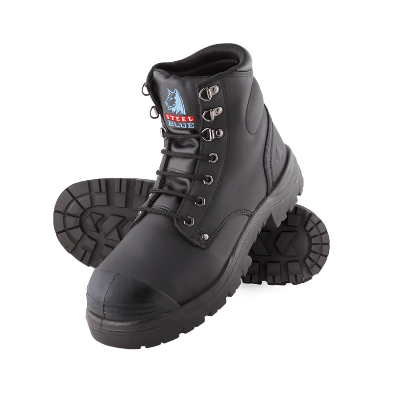 Steel Blue Argyle Nitrile Metguard Lace-up Safety Boot   Scuff - 342802