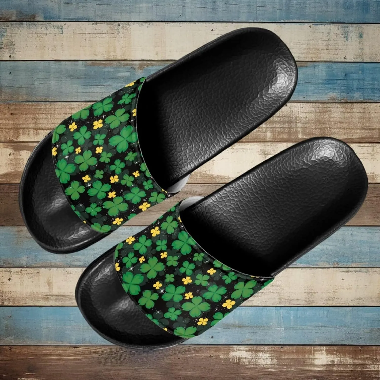 Summer Slide Slippers for Women Slippers Slide Sandal Light Weight Non-Slip Shower Slides Single Band Sandals