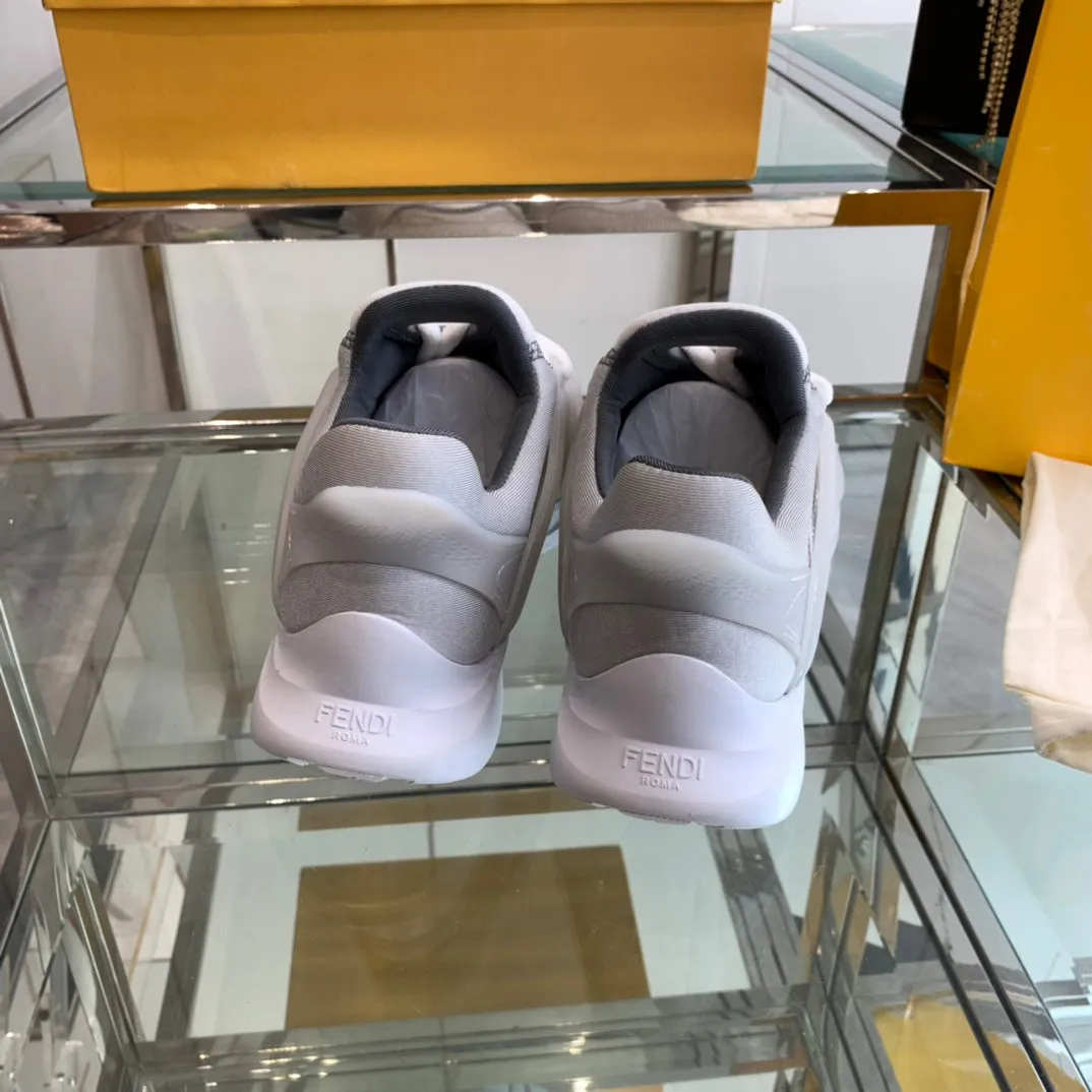 TAG Autumn sale FENDI LIGHT AND GREY MESH SNEAKER RUBBER Wide array IN FENDI