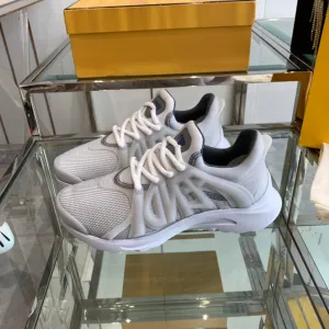 TAG Autumn sale FENDI LIGHT AND GREY MESH SNEAKER RUBBER Wide array IN FENDI