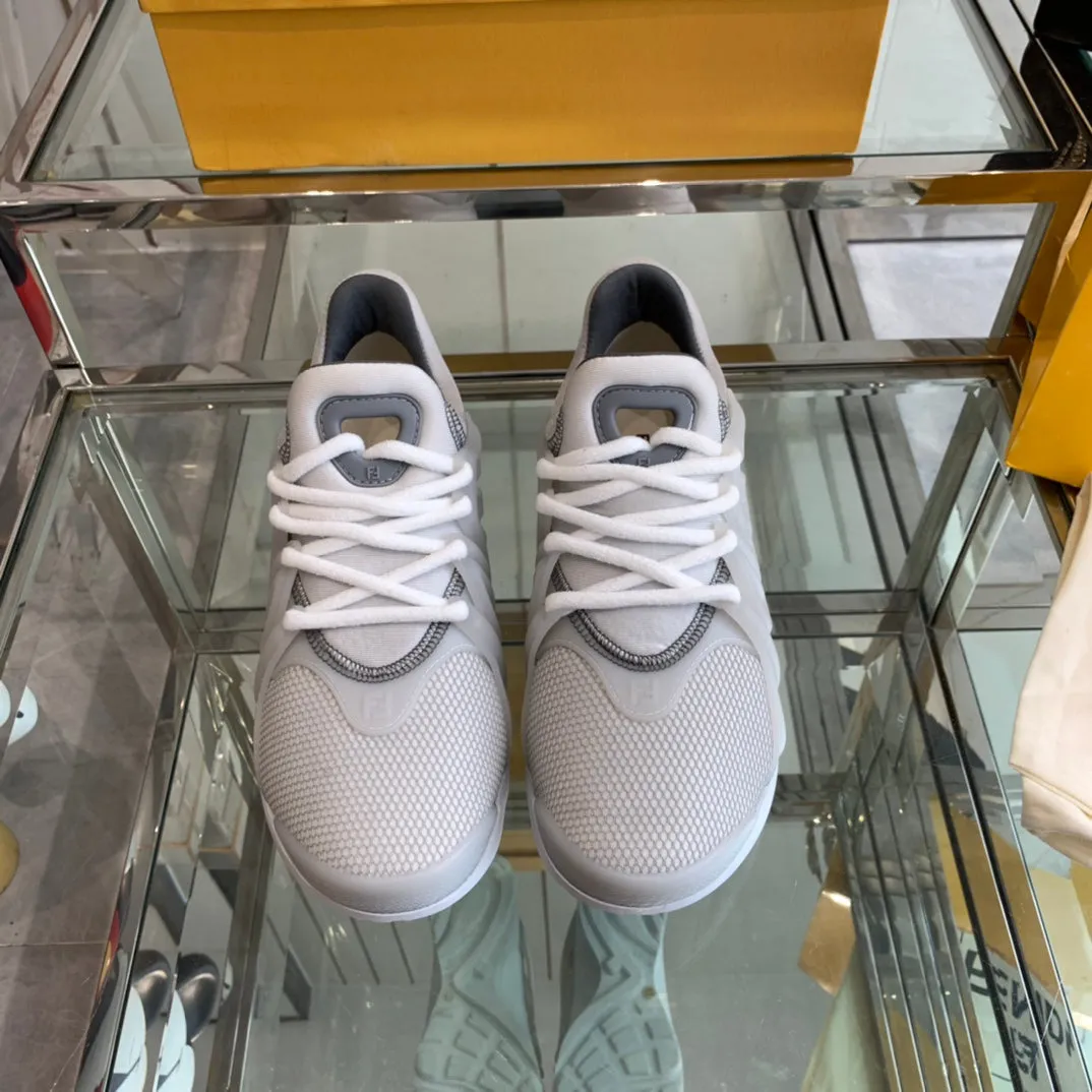 TAG Autumn sale FENDI LIGHT AND GREY MESH SNEAKER RUBBER Wide array IN FENDI