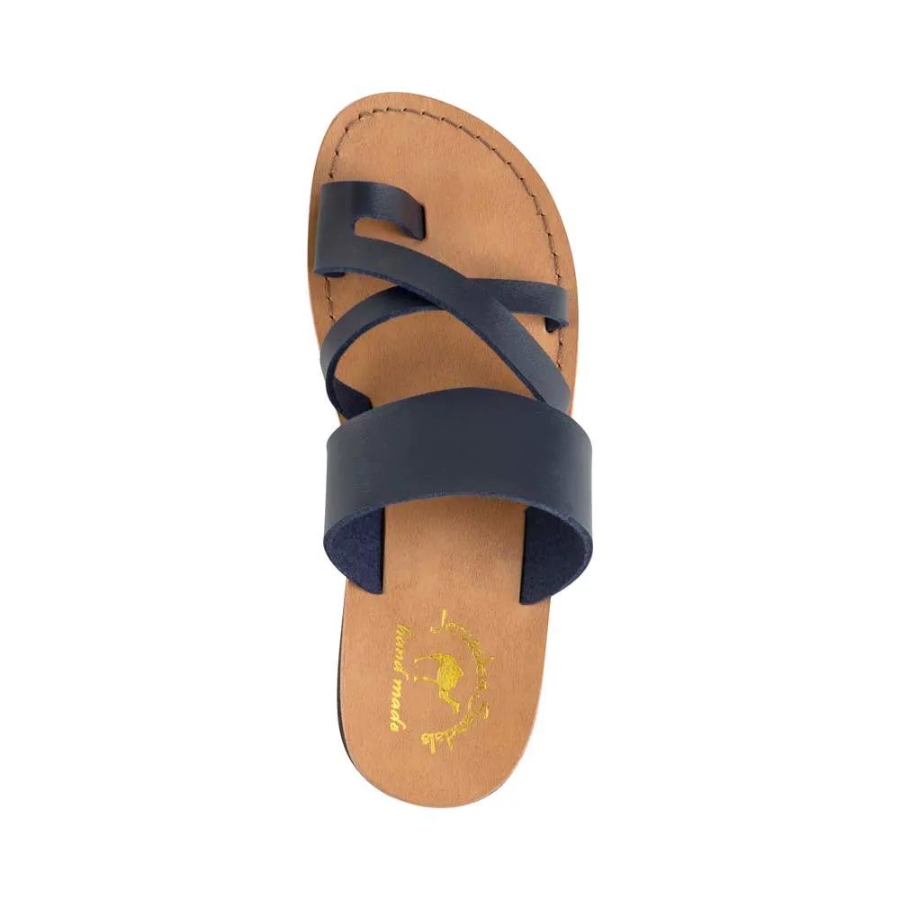 The Good Shepherd  Vegan - Leather Alternative Sandal | Blue