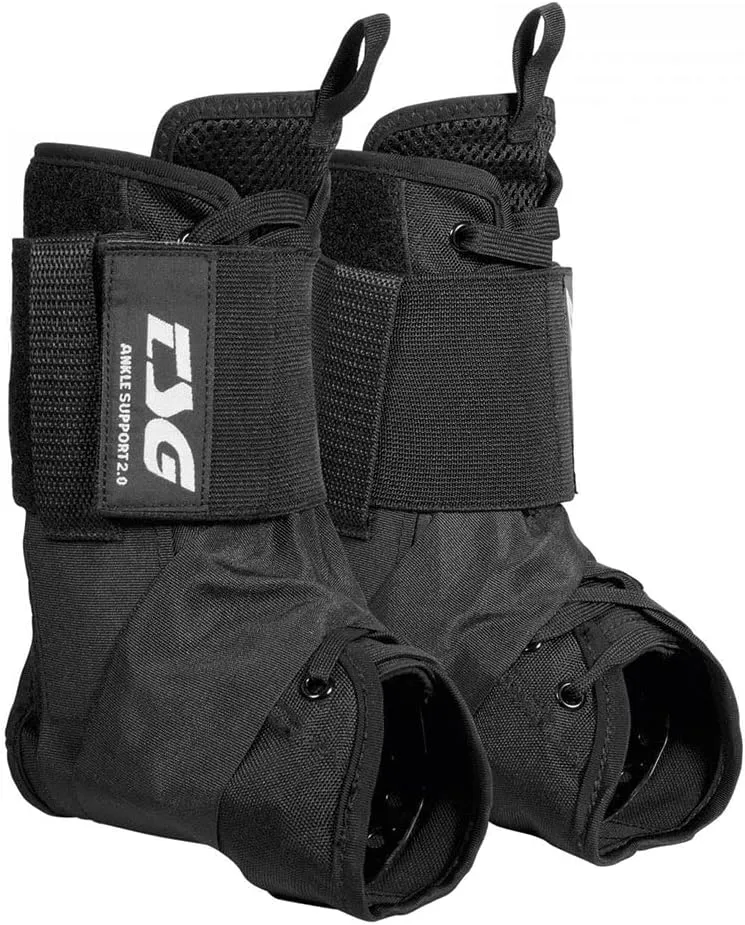 TSG - Ankle Support, Black | Ankle Support System for Men & Women, Trail, All Mountain, Downhill, Skateboarding, Roller Derby, Ski, Snowboarding | Comfortable, Lace-Up Fit | Swiss Design