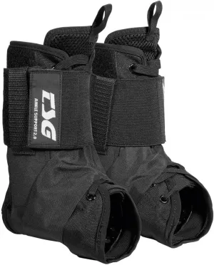 TSG - Ankle Support, Black | Ankle Support System for Men & Women, Trail, All Mountain, Downhill, Skateboarding, Roller Derby, Ski, Snowboarding | Comfortable, Lace-Up Fit | Swiss Design