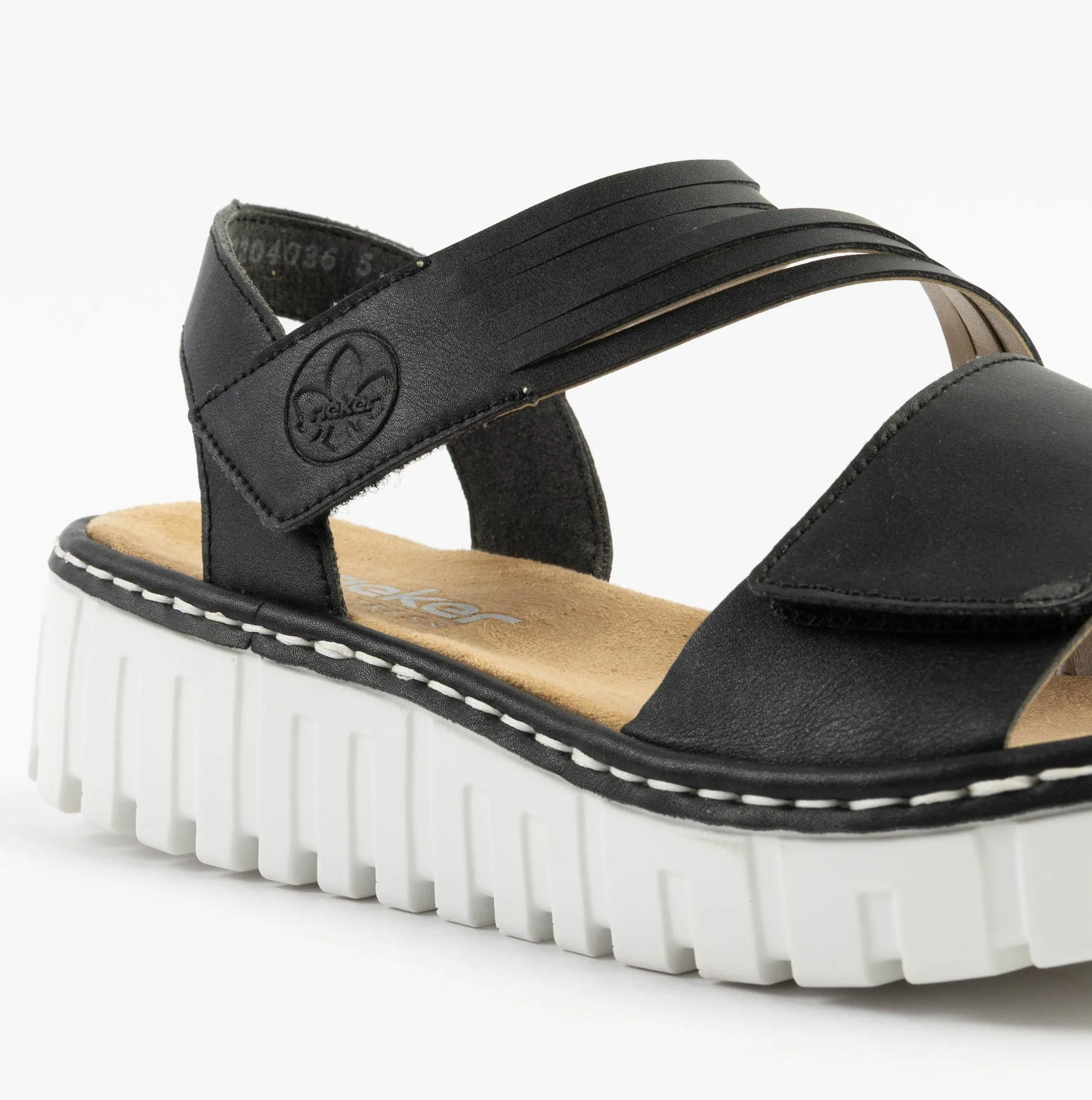 V1364-00 Womens Sandals Black