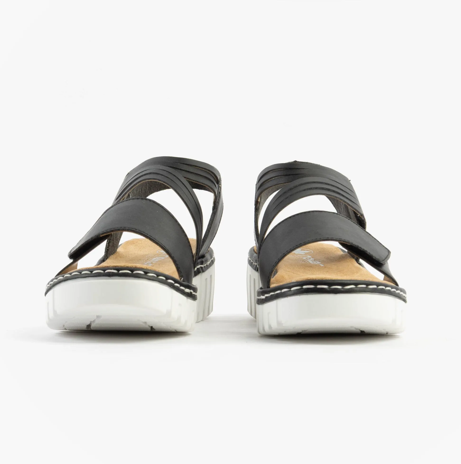 V1364-00 Womens Sandals Black