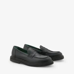 Vinnee Penny Loafer Black Polido Leather
