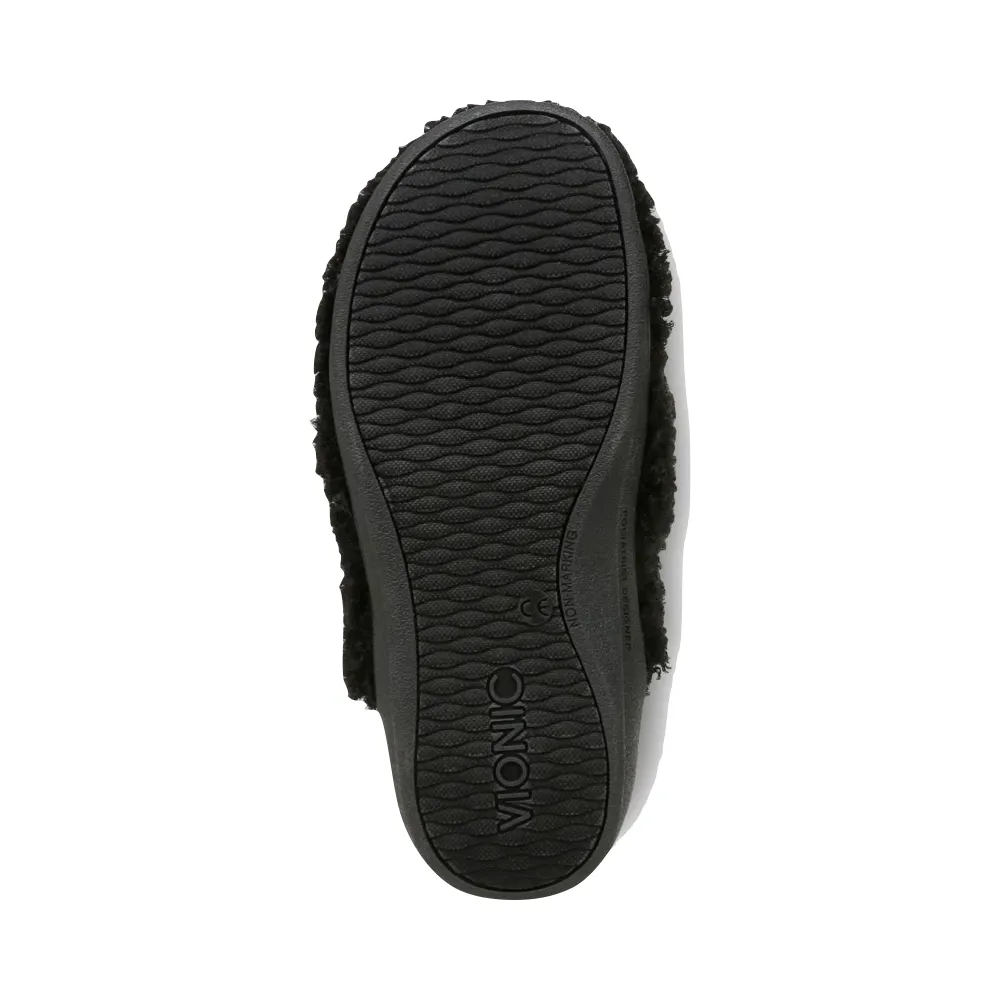Vionic Women's Gemma II Mule Slipper (Black)