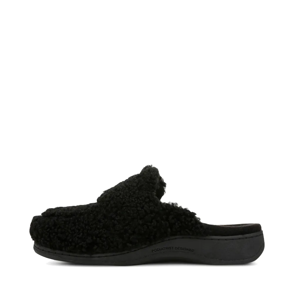 Vionic Women's Gemma II Mule Slipper (Black)