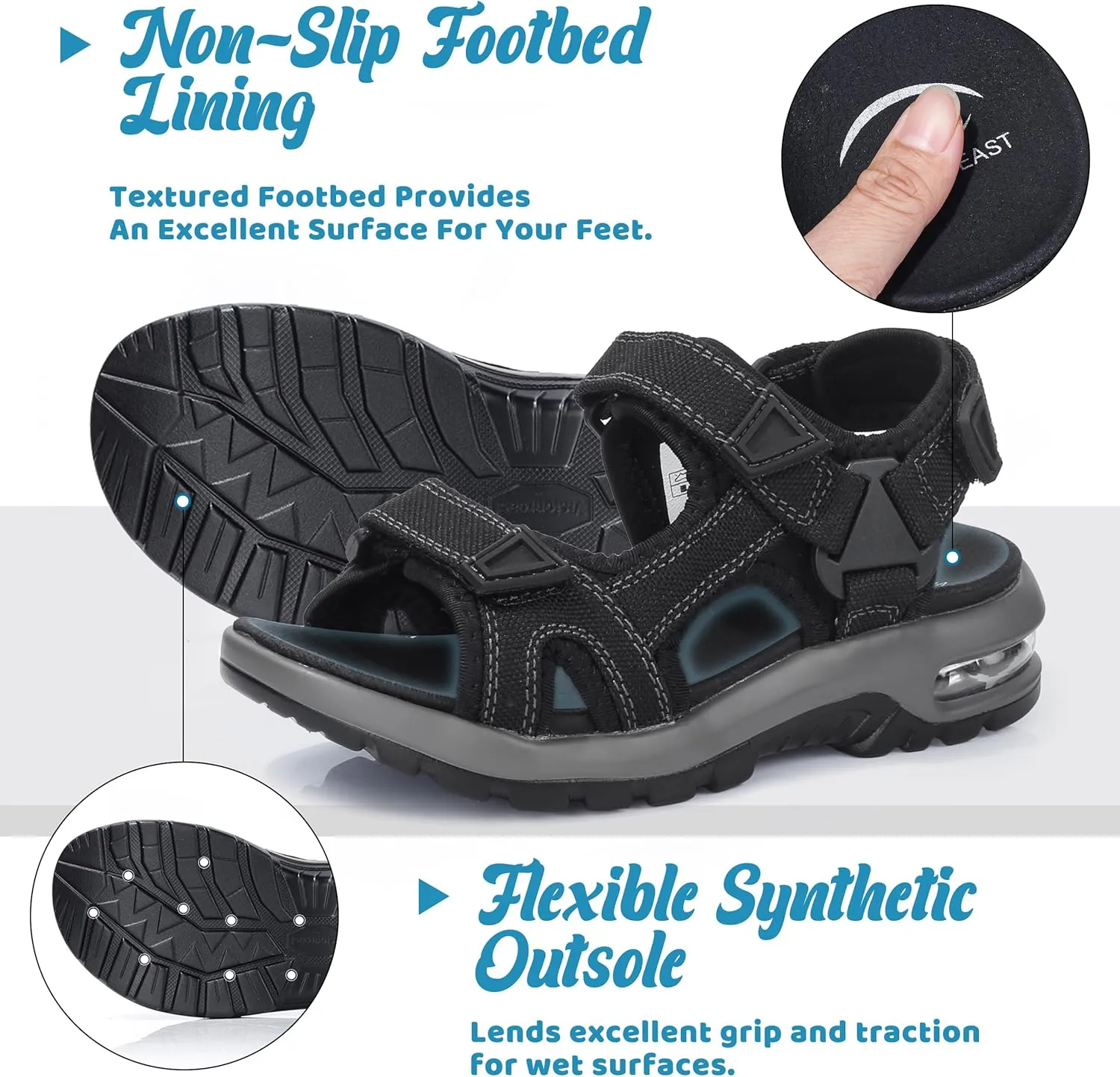 visionreast Boys Sandals Camouflage Print Kids Fashion Sport Sandals Outdoor Sandal Athletic Casual Sandals Beach Shoes