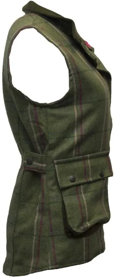 Walker and Hawkes - Ladies Derby Tweed Bayston Gilet