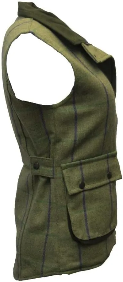 Walker and Hawkes - Ladies Derby Tweed Bayston Gilet