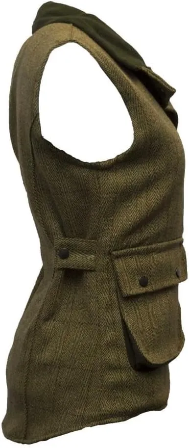 Walker and Hawkes - Ladies Derby Tweed Bayston Gilet