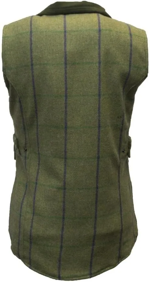 Walker and Hawkes - Ladies Derby Tweed Bayston Gilet