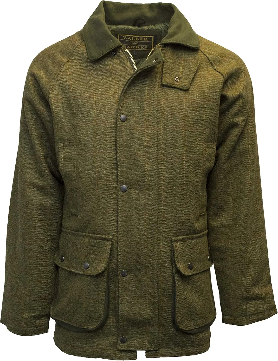 Walker and Hawkes Men's Derby Tweed Barlaston Shooting Jacket