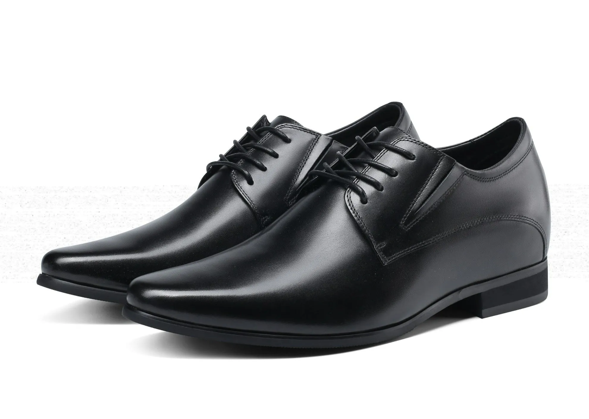 ZEUS BLACK  | 7CM TALLER ELEVATOR SHOES