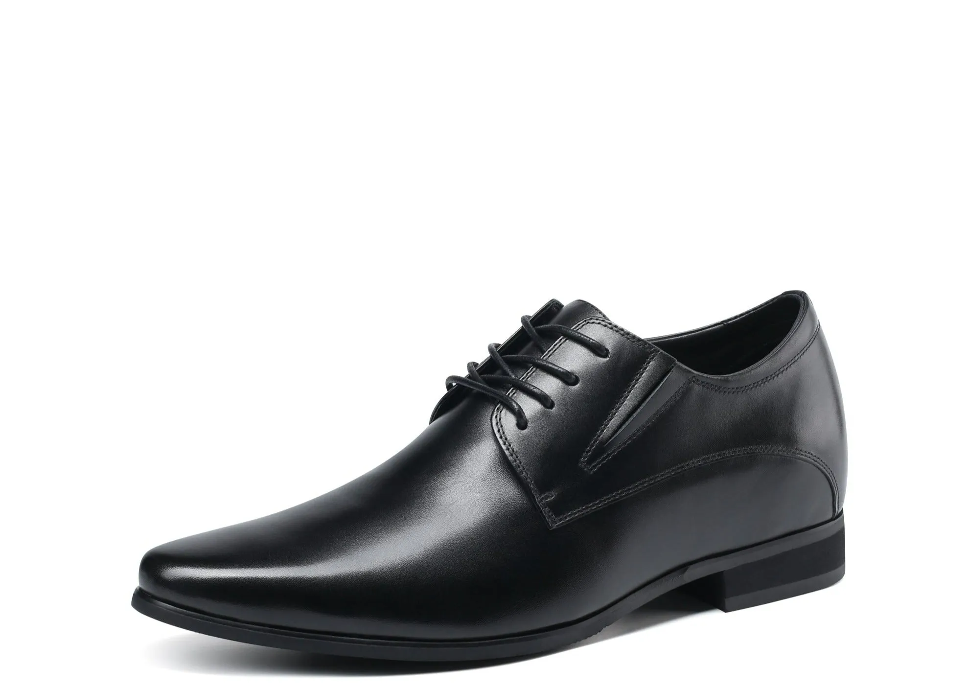 ZEUS BLACK  | 7CM TALLER ELEVATOR SHOES