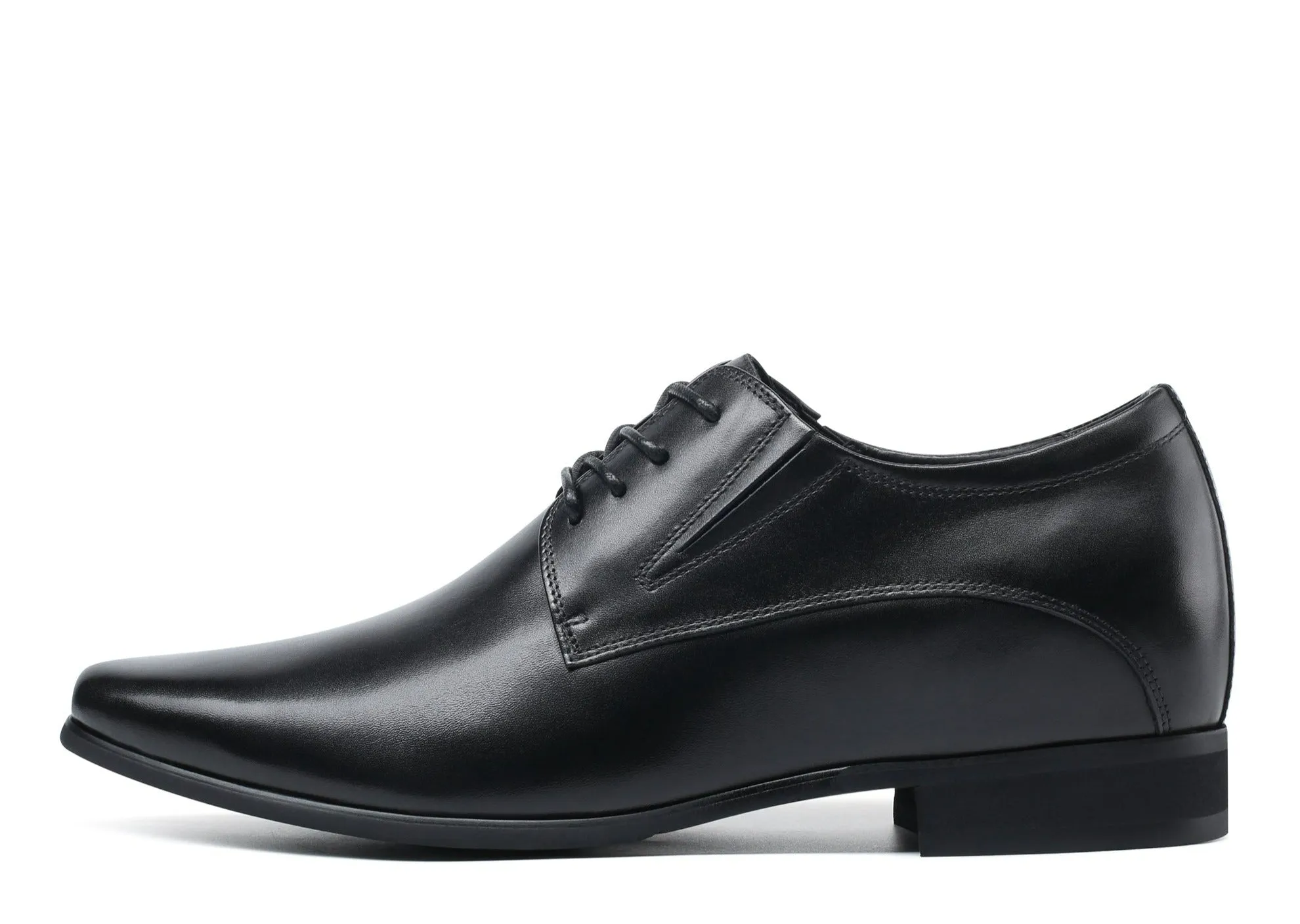 ZEUS BLACK  | 7CM TALLER ELEVATOR SHOES